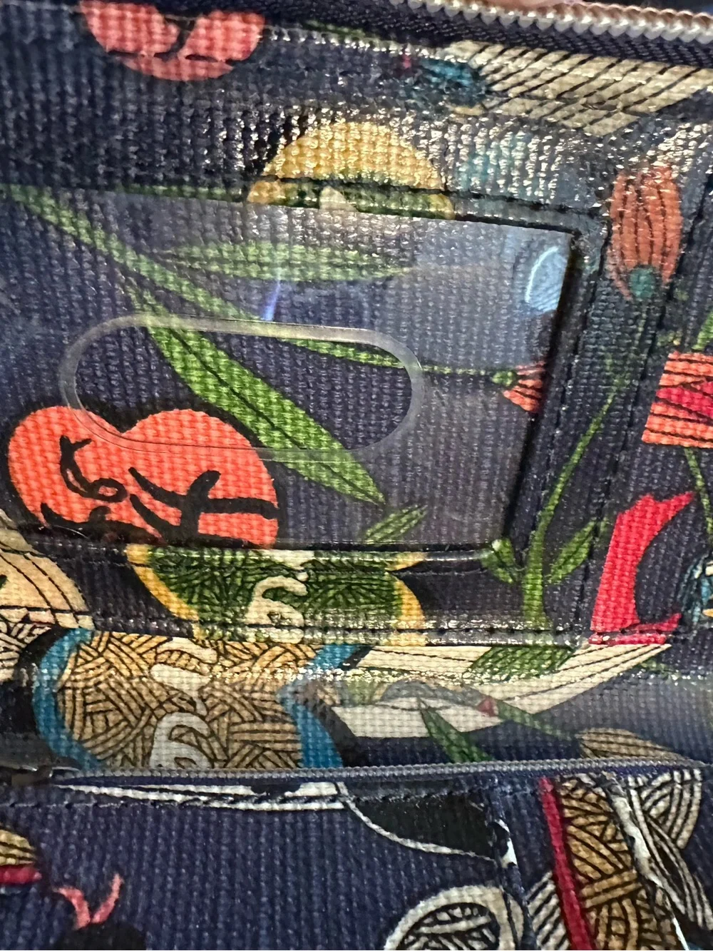 Sakroots Floral Crossbody Phone Bag - Navy Multicolor